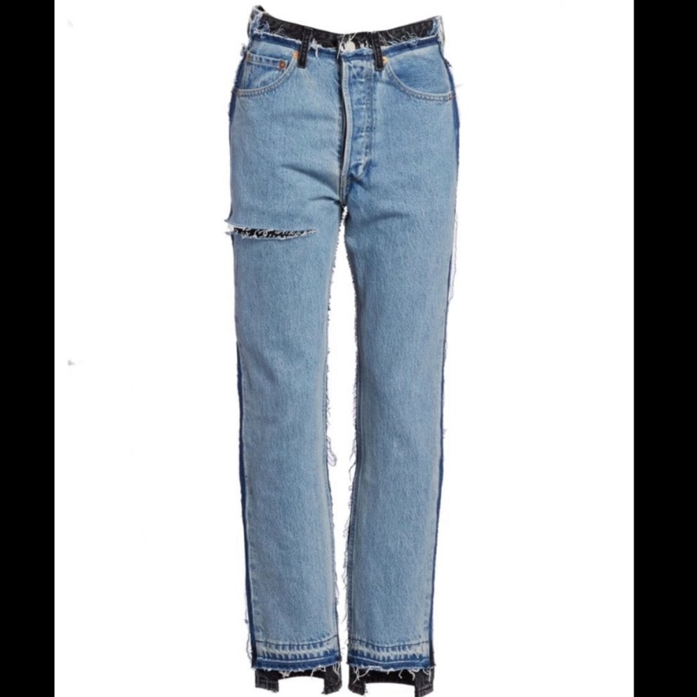 Vetements x LEVIS High Waist Denim s. L w. 29/30